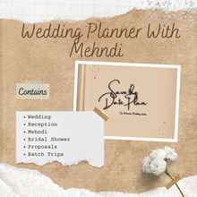 Load image into Gallery viewer, Wedding Planner With Mehndi - Coil